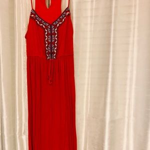 Red Orange Maxi